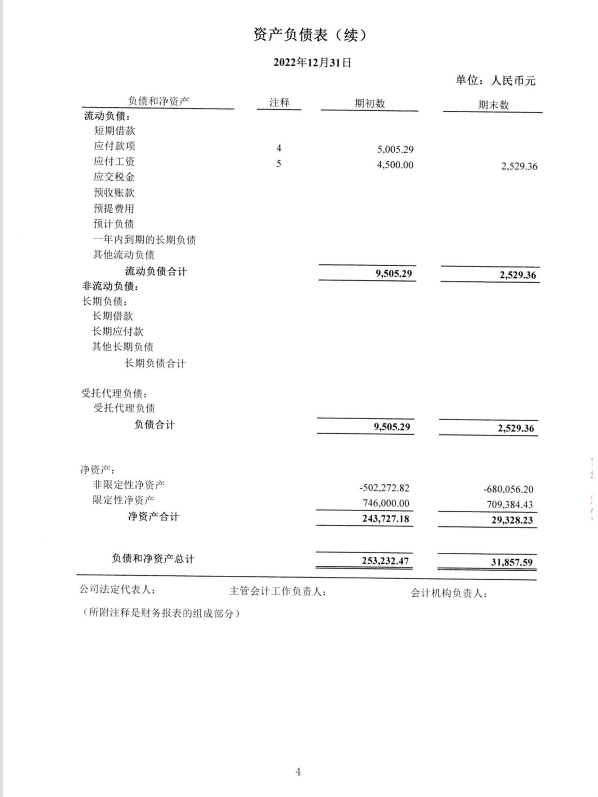 深圳市中润大平慈善基金会2022年度审计报告(图5)