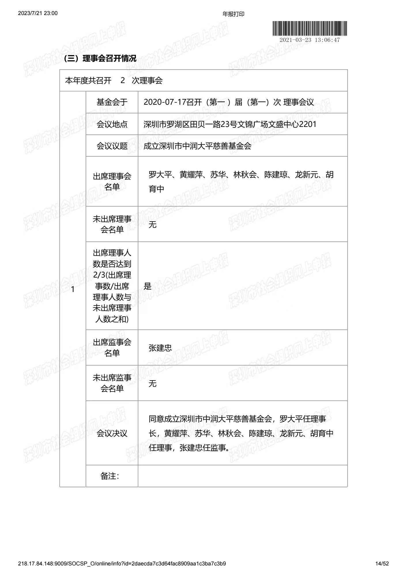 深圳市中润大平慈善基金会2020年度工作报告书(图13)