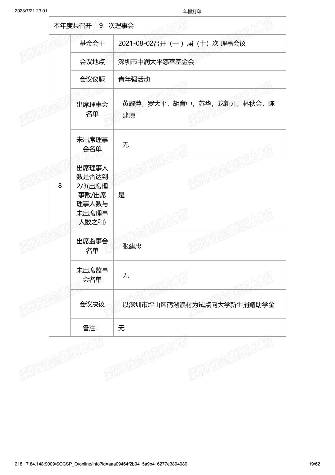 深圳市中润大平慈善基金会2021年度工作报告书(图19)