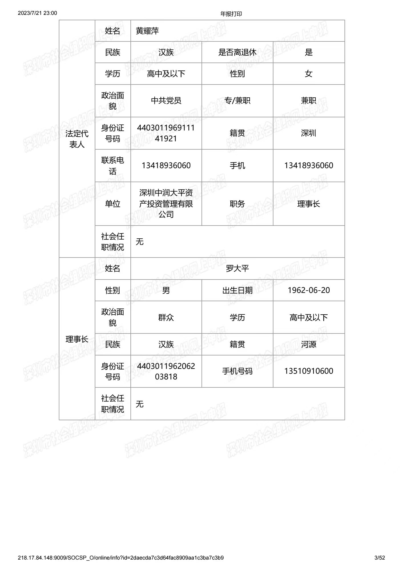 深圳市中润大平慈善基金会2020年度工作报告书(图3)