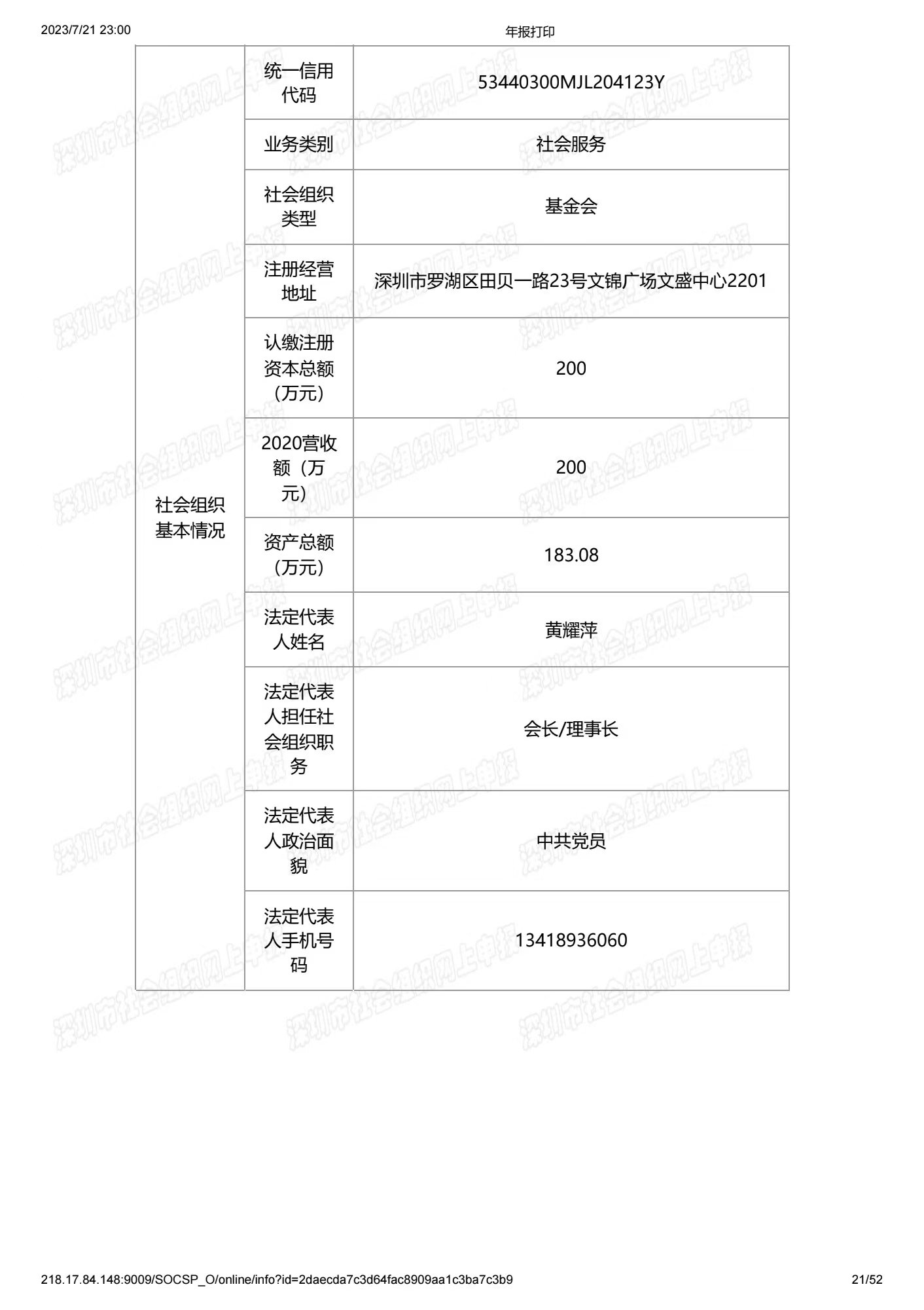 深圳市中润大平慈善基金会2020年度工作报告书(图20)